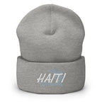 Haiti Map Cuffed Beanie - Conscious Apparel Store