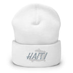 Haiti Map Cuffed Beanie - Conscious Apparel Store