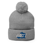 Haiti Map Pom-Pom Beanie - Conscious Apparel Store