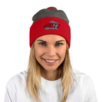 Haiti Map Pom-Pom Beanie - Conscious Apparel Store