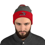 Haiti Map Pom-Pom Beanie - Conscious Apparel Store