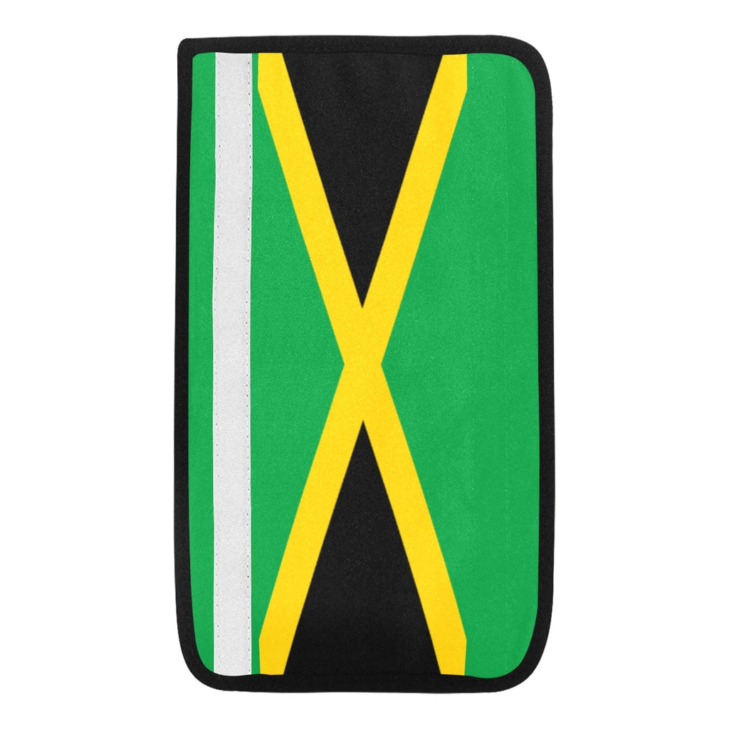 Jamaica Flag Car Seat Belt Cover 7''x12.6'' (Pack of 2) - Conscious Apparel Store