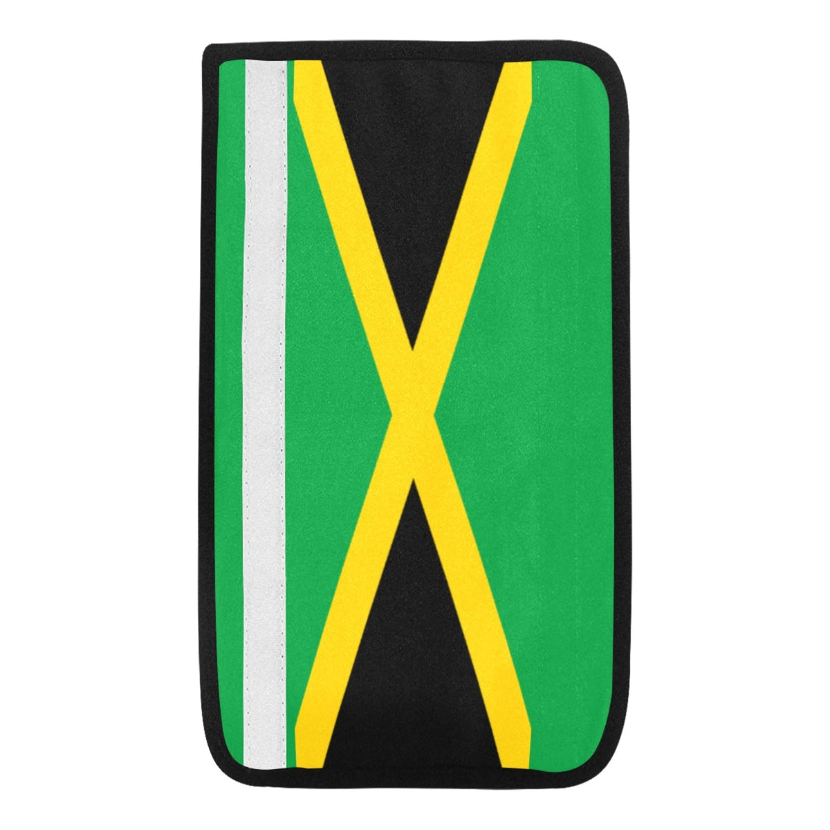 Jamaica Flag Car Seat Belt Cover 7''x12.6'' (Pack of 2) - Conscious Apparel Store