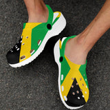 Jamaica Flag Clogs - Conscious Apparel Store