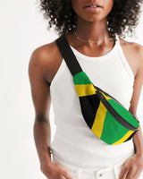Jamaica Flag Crossbody Sling Bag - Conscious Apparel Store