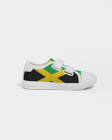 Jamaica Flag Kids Velcro Sneaker - Conscious Apparel Store