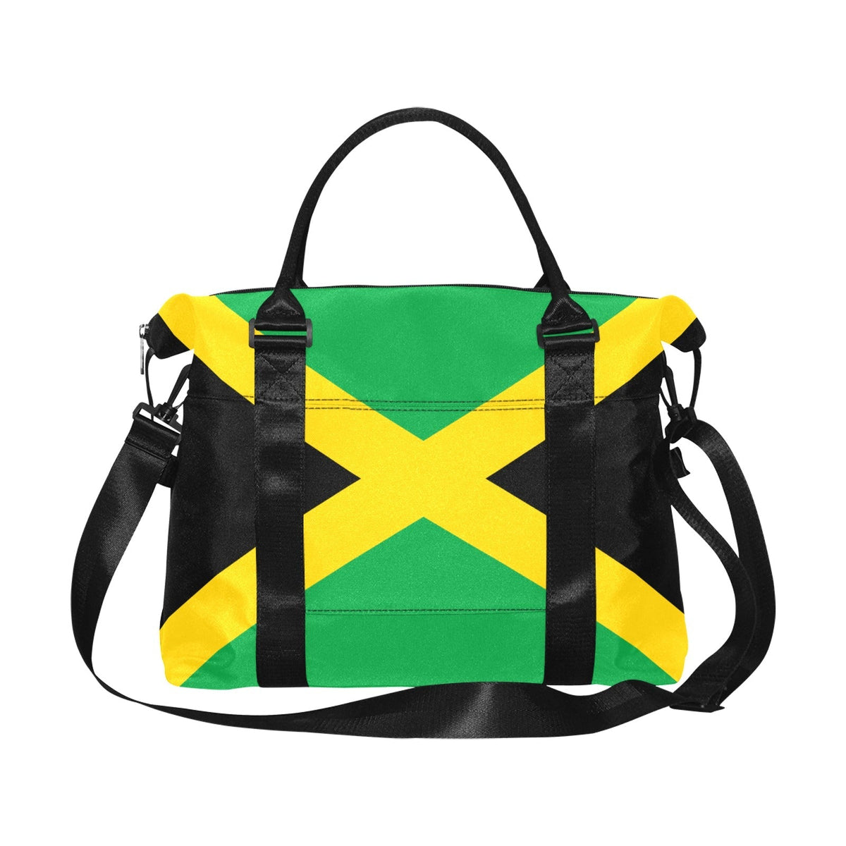 Jamaica Flag Large Capacity Duffle Bag - Conscious Apparel Store