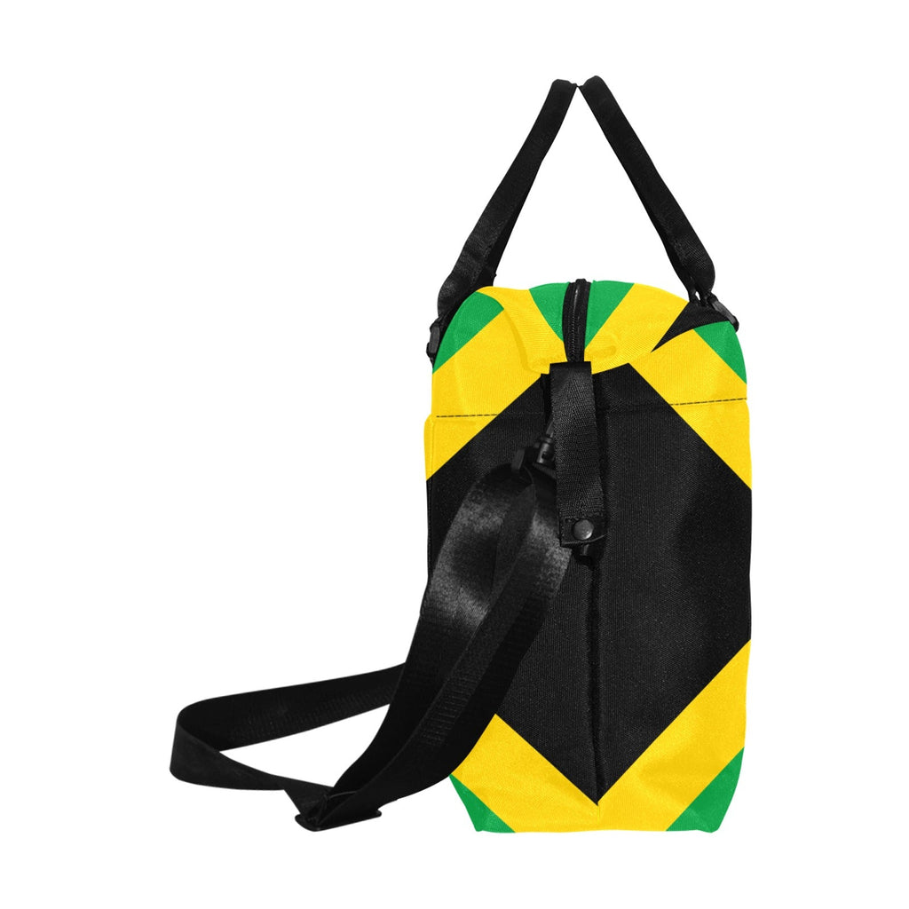 Jamaica Flag Large Capacity Duffle Bag - Conscious Apparel Store
