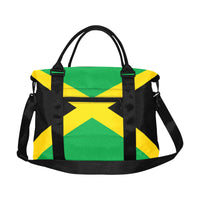Jamaica Flag Large Capacity Duffle Bag - Conscious Apparel Store
