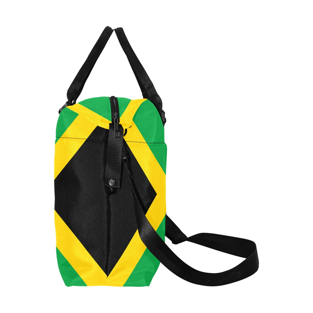 Jamaica Flag Large Capacity Duffle Bag - Conscious Apparel Store