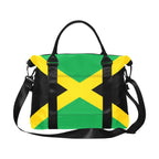 Jamaica Flag Large Capacity Duffle Bag - Conscious Apparel Store
