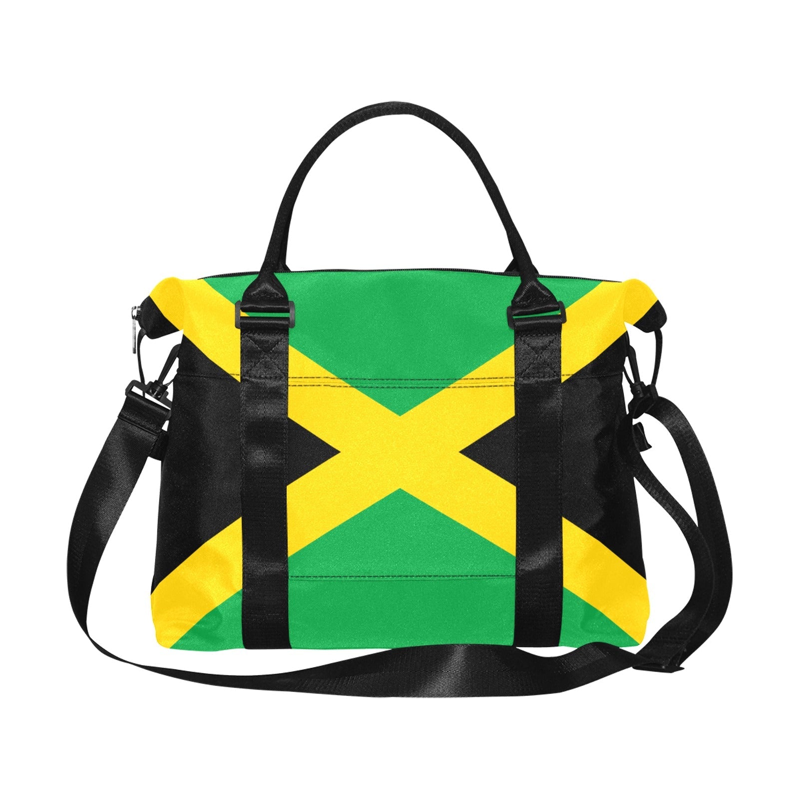 Jamaica Flag Large Capacity Duffle Bag - Conscious Apparel Store
