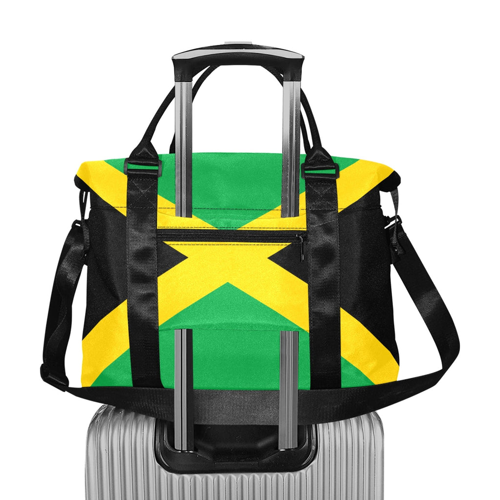 Jamaica Flag Large Capacity Duffle Bag - Conscious Apparel Store