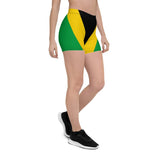 Jamaica Flag Leggings Shorts - Conscious Apparel Store