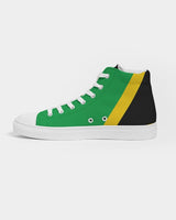 Jamaica Flag Men's Hightop Canvas Shoe - Conscious Apparel Store