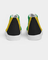 Jamaica Flag Men's Hightop Canvas Shoe - Conscious Apparel Store