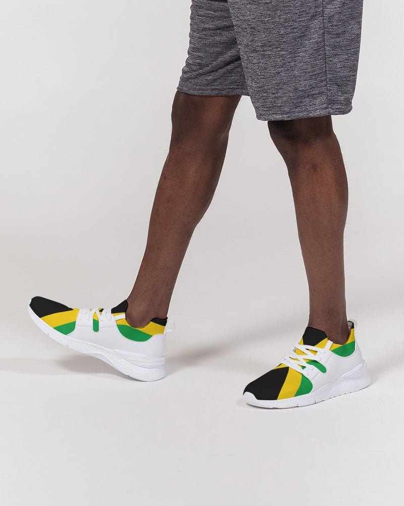 Jamaica Flag Men's Two-Tone Sneaker - Conscious Apparel Store