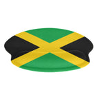 Jamaica Flag Mouse Pad with Wrist Rest Support - Conscious Apparel Store