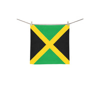 Jamaica Flag Square Towel 13“x13” - Conscious Apparel Store