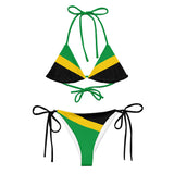 Jamaica Flag string bikini - Conscious Apparel Store