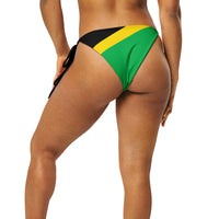 Jamaica Flag string bikini bottom - Conscious Apparel Store
