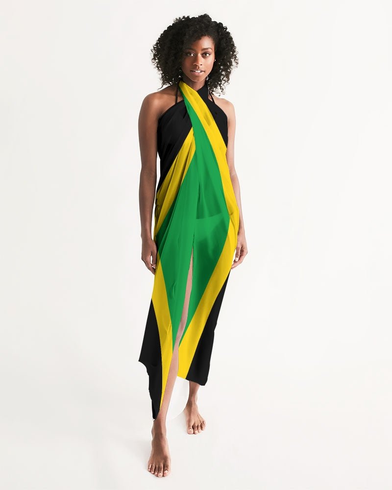 Jamaica Flag Swim Cover Up - Conscious Apparel Store