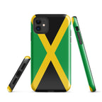 Jamaica Flag Tough Cellphone Case for iPhone® - Conscious Apparel Store