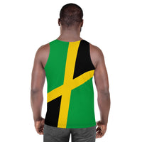 Jamaica Flag Unisex Tank Top - Conscious Apparel Store