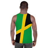 Jamaica Flag Unisex Tank Top - Conscious Apparel Store
