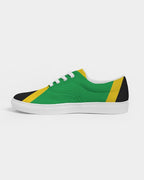 Jamaica Flag Women's Lace Up Canvas Shoe - Conscious Apparel Store