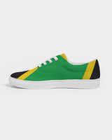 Jamaica Flag Women's Lace Up Canvas Shoe - Conscious Apparel Store