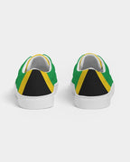 Jamaica Flag Women's Lace Up Canvas Shoe - Conscious Apparel Store