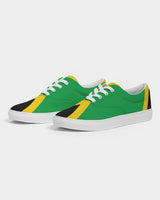 Jamaica Flag Women's Lace Up Canvas Shoe - Conscious Apparel Store