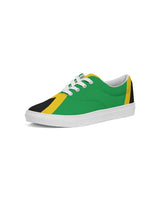 Jamaica Flag Women's Lace Up Canvas Shoe - Conscious Apparel Store
