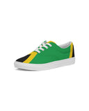 Jamaica Flag Women's Lace Up Canvas Shoe - Conscious Apparel Store