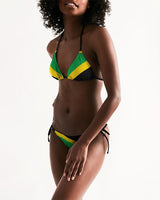 Jamaica Flag Women's String Bikini - Conscious Apparel Store