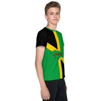 Jamaica Flag Youth crew neck t-shirt - Conscious Apparel Store