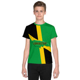 Jamaica Flag Youth crew neck t-shirt - Conscious Apparel Store