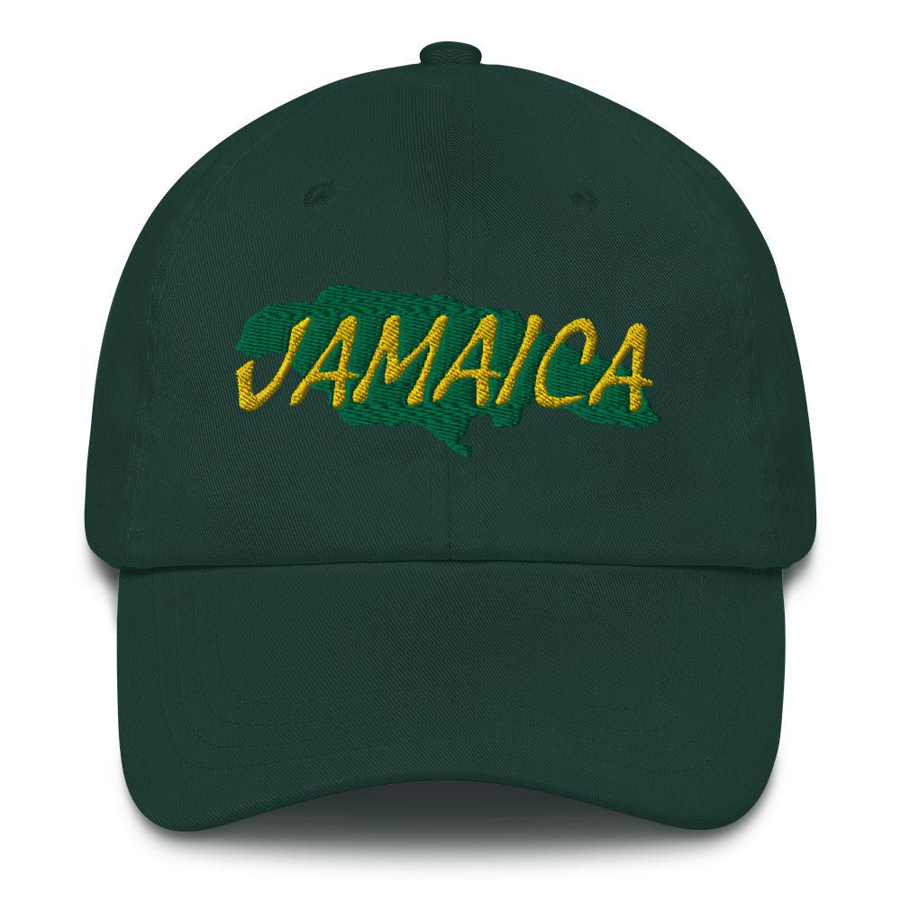 Jamaica Map Ball Cap - Conscious Apparel Store