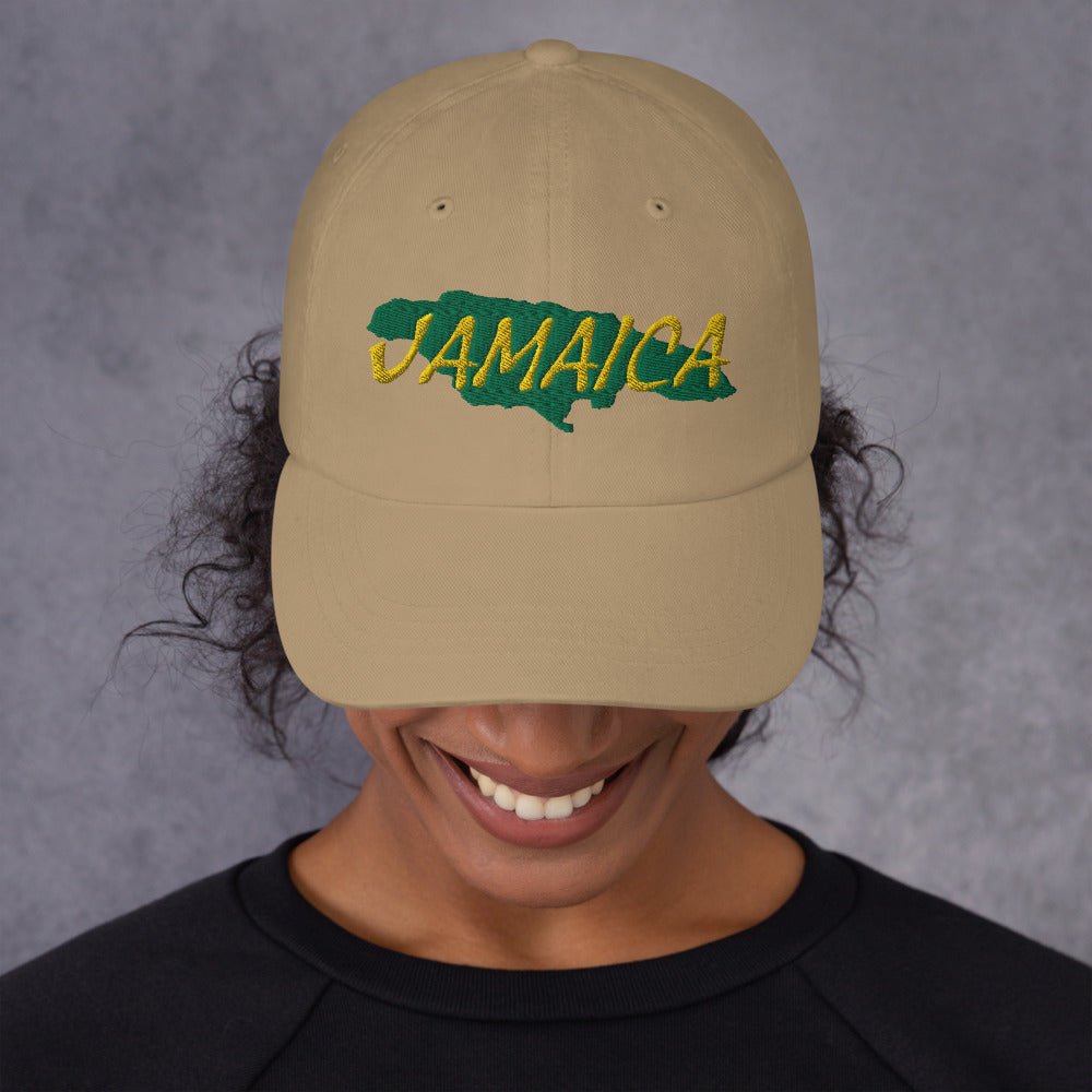 Jamaica Map Ball Cap - Conscious Apparel Store
