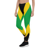 Jamaican Flag Leggings - Conscious Apparel Store