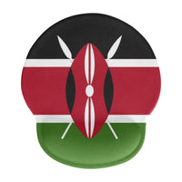 Kenya Black Mouse Pad with Wrist Rest Support - Conscious Apparel Store