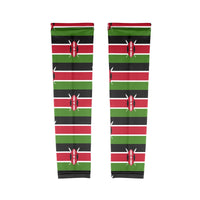 Kenya Flag Arm Sleeves (Set of Two) - Conscious Apparel Store
