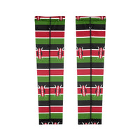 Kenya Flag Arm Sleeves (Set of Two) - Conscious Apparel Store