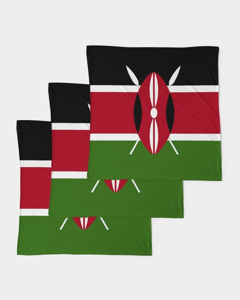 Kenya Flag Bandana Set - Conscious Apparel Store