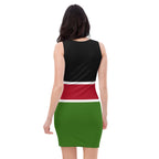 Kenya Flag Bodycon Dress - Conscious Apparel Store