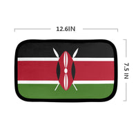 Kenya Flag Car Armrest Cover - Conscious Apparel Store