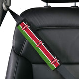 Kenya Flag Car Seat Belt Cover 7''x12.6'' (Pack of 2) - Conscious Apparel Store