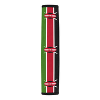 Kenya Flag Car Seat Belt Cover 7''x12.6'' (Pack of 2) - Conscious Apparel Store