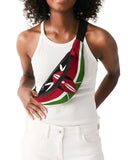 Kenya Flag Crossbody Sling Bag - Conscious Apparel Store